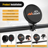 Nilight 5.75 Inch Round Offroad Driving Pod Light Cover Type A, view 4