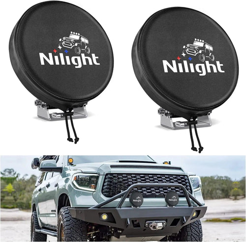 Nilight 5.75 Inch Round Offroad Driving Pod Light Cover Type B