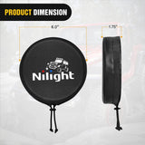 Nilight 5.75 Inch Round Offroad Driving Pod Light Cover Type B, view 2