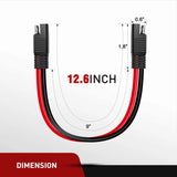 Nilight 5Pack 10 Gauge 2-Pin Quick Disconnect Harness, view 2