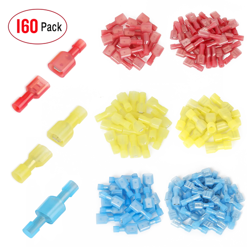 Nilight 160Pcs Insulated Wire Crimp Terminal