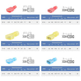 Nilight 160Pcs Insulated Wire Crimp Terminal, view 3