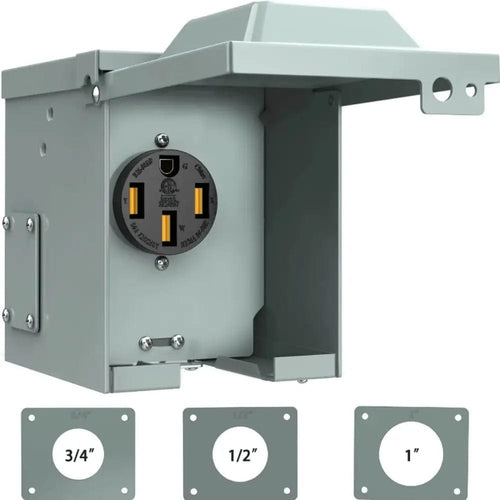 Nilight 50Amp RV Power Outlet Box