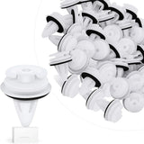 Nilight 50 Pcs Head 18mm Hole 9mm Car Door Trim Panel Retainer Clips For BMW, view 2
