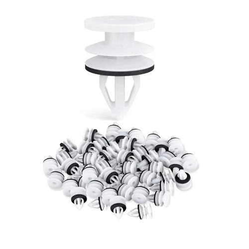 Nilight 50 Pcs Head 19.5mm Hole 7mm Door Trim Panel Retainer Clips Replacement for 2005-2009 Buick Allure 2013-2018 Cadillac ATS 2007-2013 Chevy Avalanche 08-09, Replaces GM 11519031 Hummer H2 2003