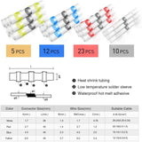 Nilight 50pcs Solder Seal Wire Connector Kit, view 2