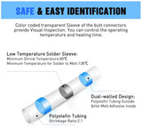 Nilight 50pcs Solder Seal Wire Connector Kit, view 3
