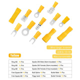 Nilight 540PCS Mixed Quick Disconnect Electrical Insulated Butt Bullet Spade Fork Ring Solderless Crimp Terminals 22-16/16-14/12-10 Gauge Electrical Wire Connectors Assortment Kit, view 4