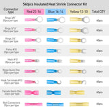 Nilight 540Pcs Heat Shrink Wire Connectors, view 2