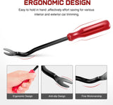 Nilight 5 Pcs Auto Trim Removal Tool Set Red, view 5