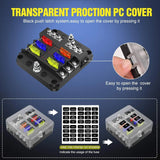 Nilight 6 Way Blade Fuse Block, view 4