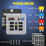 Nilight 6 Way Blade Fuse Block, view 5