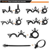 Nilight 60 Pcs Car Push Retainer Clips Kits For Honda GM Mazda, view 5
