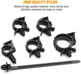 Nilight 60 Pcs Car Push Retainer Clips Kits For Honda GM Mazda, view 6