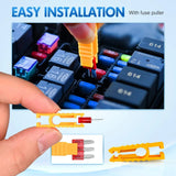 Nilight 60Pcs Micro3 Fuse ATR APT Car Blade Fuses, view 6