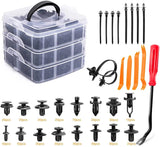 Nilight 635 Pcs Car Push Retainer Clips Kits For Toyota GM Ford Honda Acura Chrysler, view 2