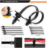 Nilight 635 Pcs Car Push Retainer Clips Kits For Toyota GM Ford Honda Acura Chrysler, view 5