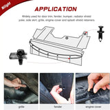 Nilight 70 Pcs Engine Under Cover Splash Shield Guard Body Bolts Bumper Fender Liner Push Retainer Clips for Infiniti G35 G37 FX35 FX45 EX35 Nissan 370Z 350Z, view 6