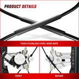 Nilight 751-739 Power Window Regulator with Motor for Front Driver Side Compatible with Chevy Cruze 2012 2013 2014 2015 2016 Chevy Cruze Limited Front Left Side, view 3