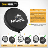 Nilight 7 Inch Round Offroad Driving Pod Light Cover Type B, view 3