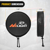Nilight 7 Inch Round Offroad Driving Pod Light Cover Type A, view 2