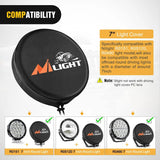 Nilight 7 Inch Round Offroad Driving Pod Light Cover Type A, view 3