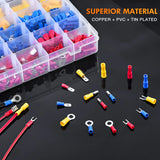 Nilight 840Pcs Electrical wire terminal crimp connectors, view 3