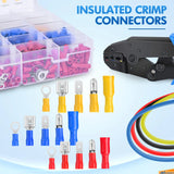 Nilight 840Pcs Electrical wire terminal crimp connectors, view 6