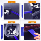 Nilight 8Pcs Auto Trim Removal Tool Kit Blue, view 4