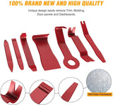 Nilight 8Pcs Auto Trim Removal Tool Kit Red, view 3