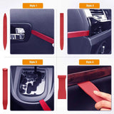 Nilight 8Pcs Auto Trim Removal Tool Kit Red, view 5