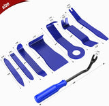 Nilight 8 Pcs Auto Trim Removal Tool Set Blue, view 2