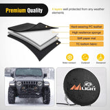 Nilight 9 Inch Round Offroad Driving Pod Light Cover Type A, view 5