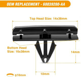 Nilight 60 Pcs Car Push Retainer Clips Kits For GM 10184895 20452072 Ford N803862-S Chrysler 6501559 6506007-AA, view 4