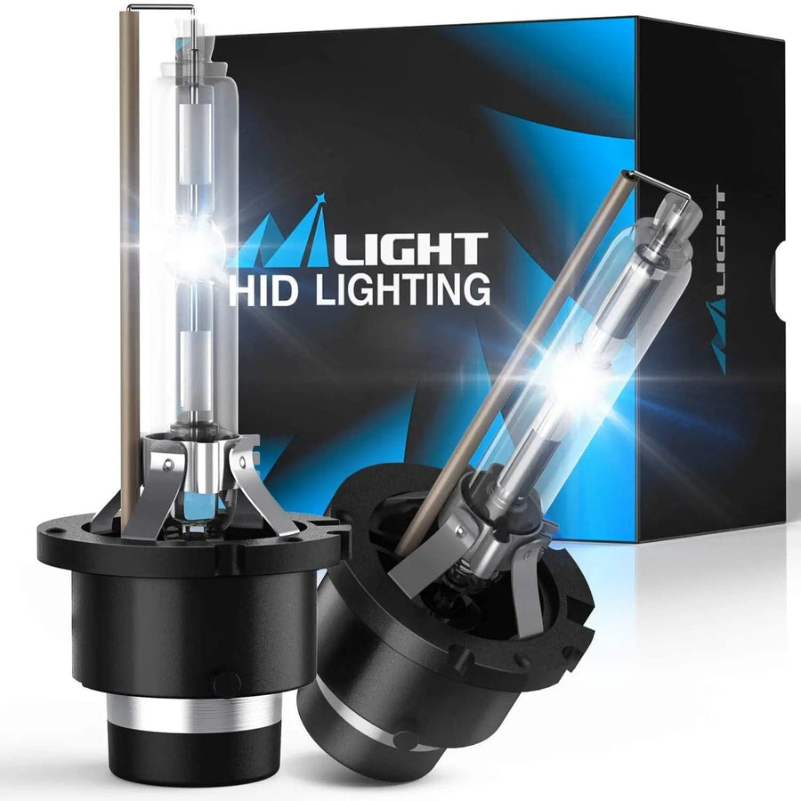Nilight D2S 35W 6000K Diamond White Xenon HID Headlight Bulbs