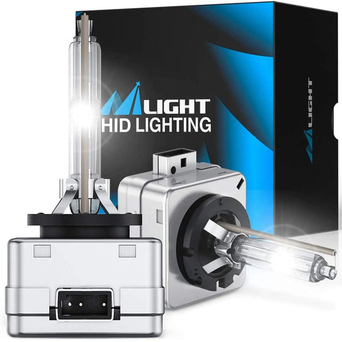 Nilight D3S 35W 6000K Diamond White Xenon HID Headlight Bulbs