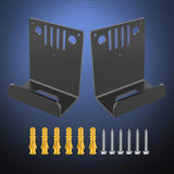 Nilight Door Hangers Wall Mount Storage Bracket Holder Fit for All Wrangler CJ YJ TJ LJ JK JKU and JT Gladiator, view 4
