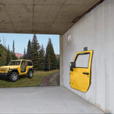 Nilight Door Hangers Wall Mount Storage Bracket Holder Fit for All Wrangler CJ YJ TJ LJ JK JKU and JT Gladiator, view 6