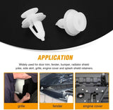 Nilight 40 Pcs Head 17.5mm Hole 9mm Car Push Retainer Clips Kits For Chrysler 6504014, view 4
