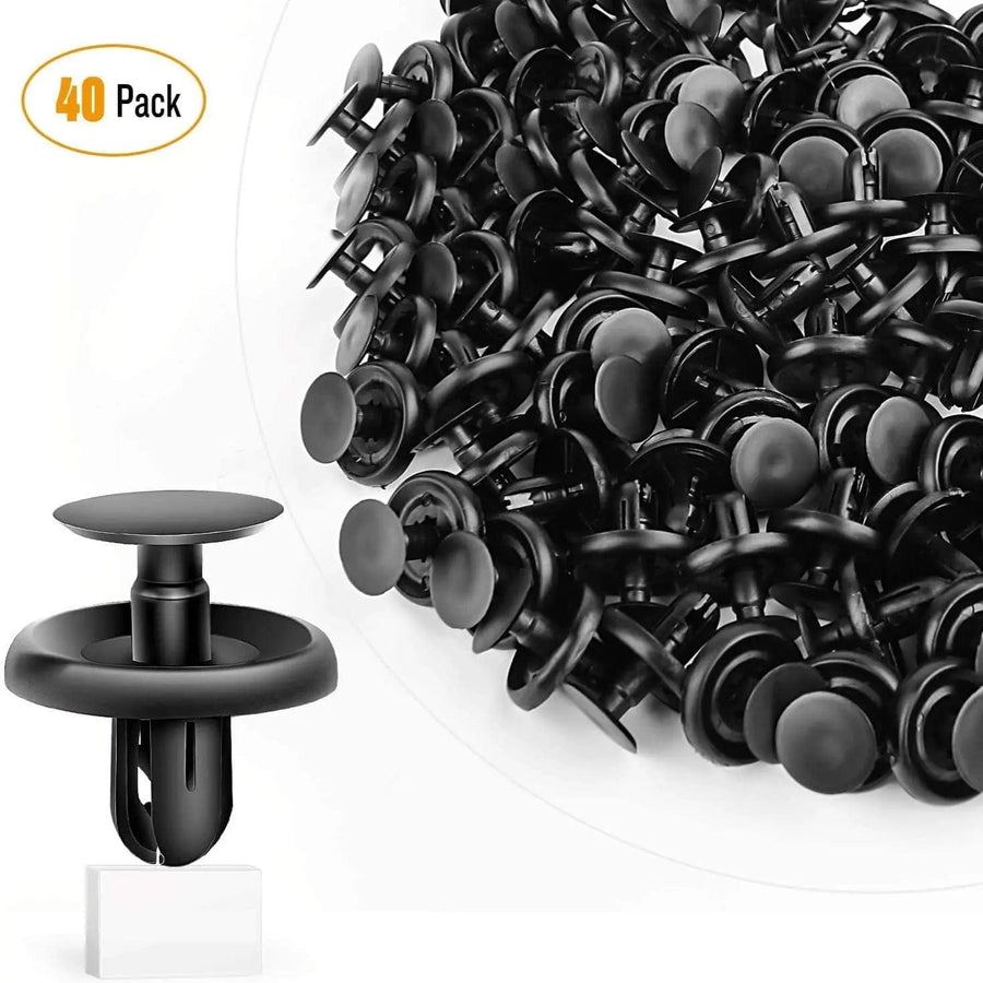 Nilight 40 Pcs Head 20mm Hole 7mm Car Push Retainer Clips Kits For Lexus Toyota