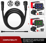 Nilight 8PIN Extension Cable Cord for 6 Gang Switch Controller, view 4