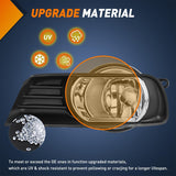 Nilight Fog Lights Assembly Compatible with 2007 2008 2009 Toyota Camry Clear Lens Driver and Passenger Side w/H11 12V 55W Bulbs, view 5