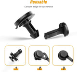 Nilight 15 Pcs Head 18mm Hole 9mm Car Push Retainer Clips Kits For GM Chevrolet 15733971, view 4