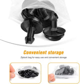 Nilight 15 Pcs Head 18mm Hole 9mm Car Push Retainer Clips Kits For GM Chevrolet 15733971, view 5