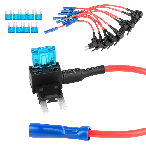 Nilight 10Pcs Add-A-Circuit Fuse Holders