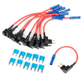 Nilight 10Pcs Add-A-Circuit Fuse Holders, view 6