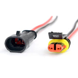 Nilight 5Pack 2-Pin Way 16AWG Wire 1.5mm Series Terminal Connector, view 4