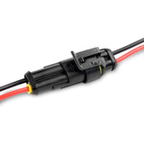 Nilight 5Pack 2-Pin Way 16AWG Wire 1.5mm Series Terminal Connector, view 6