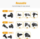 Nilight 100 Pcs Hole 7mm 8mm 10mm Car Push Retainer Clips Kits For GM 21030249 Ford N807389S, view 4