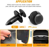 Nilight 100 Pcs Hole 7mm 8mm 10mm Car Push Retainer Clips Kits For GM 21030249 Ford N807389S, view 6
